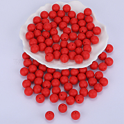 Круглые силиконовые фокусные бусины SI-JX0046A-52