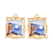 Подвески из эмали и сплава FIND-M060-03G