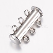 Застежки-слайдеры из нержавеющей стали 304 STAS-P100-23P