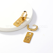 Модные женские классические серьги в форме клевера LW8222
