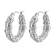 Серьги-кольца из нержавеющей стали 304 VY8498-01