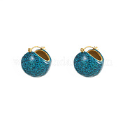Серьги-кольца с круглыми шариками из нержавеющей стали 304 RG8509-2