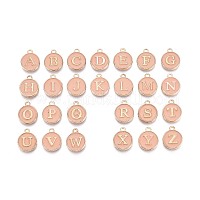 Буквица a ~ z алфавит эмалевые брелоки&nbsp;ENAM-Q437-04