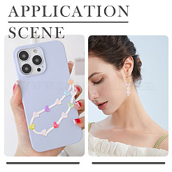 112 шт. 14 стиля УФ-покрытие прозрачные и непрозрачные акриловые бусины&nbsp;MACR-TA0002-32