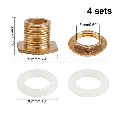 Connecteur de laiton&nbsp;FIND-WH0065-34