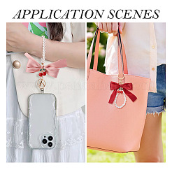 2 шт. 2-цветные брелки из полиэстера&nbsp;KEYC-TA0001-52A