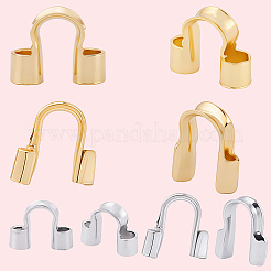 240 шт. 4 стиля латунной проволоки&nbsp;KK-BBC0019-11