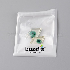 Прозрачные подвески из прозрачной смолы&nbsp;RESI-TAC0007-06D