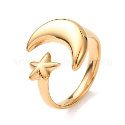Offene Manschettenringe aus Edelstahl 304&nbsp;RJEW-E302-02G