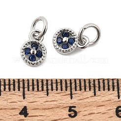 Латунные микро проложить кубического циркония подвески&nbsp;KK-Z147-01P-03