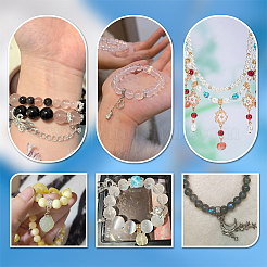 12 шт. 12 стиля латунных трубчатых дужек с микропаве из кубического циркония&nbsp;KK-PH0013-23