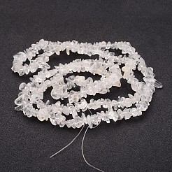 Schegge di cristallo di quarzo naturale fili di perline&nbsp;LS-F019