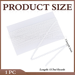 15 Yard elastischer Spitzenbesatz aus Polyester&nbsp;OCOR-WH0082-150