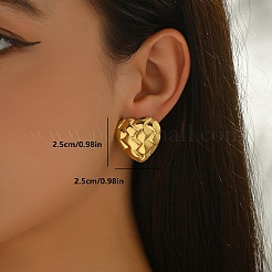 Boucles d'oreille en acier inoxydable&nbsp;TO6247-4