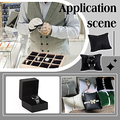 Мини-подушка из искусственной кожи&nbsp;LS-AJEW-WH0460-054