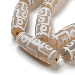 Тибетского стиля DZI бисер нитей&nbsp;G-P526-C01