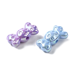 Непрозрачные акриловые бусины с УФ-покрытием&nbsp;MACR-F083-10