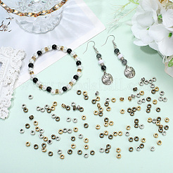 300шт 3 цвета бусины-распорки тибетского стиля&nbsp;FIND-PA0001-10