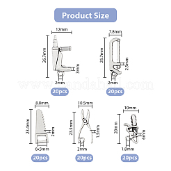 Подвески из сплава в тибетском стиле&nbsp;TIBE-DC0001-04