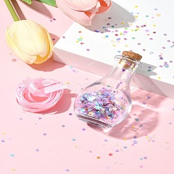 Звезда сердце пвх пластик пайетки/блестки бусины желание бутылка наборы для самостоятельного изготовления&nbsp;DIY-FS0007-59
