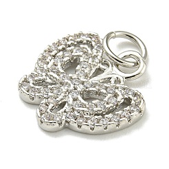 Стойки обшивки латунь микро проложить кубическую прелесть диоксида циркония&nbsp;KK-K386-08P