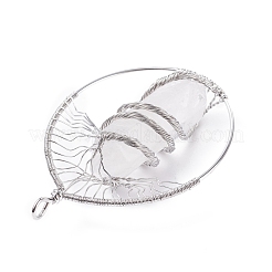 Природный кристалл кварца большие подвески&nbsp;G-F702-02P