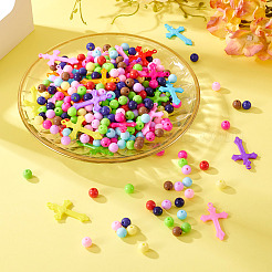 Набор для самостоятельного изготовления украшений в виде акрилового креста&nbsp;DIY-TA0011-11