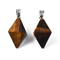 Природных тигровый глаз подвески&nbsp;G-N326-107D