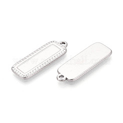 Оправы для подвесок из нержавеющей стали 304 в виде кабошонов&nbsp;STAS-N108-65P