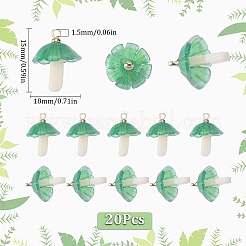 20шт пластиковые подвески&nbsp;KY-SC0001-93