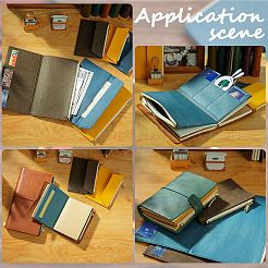Papierrechnungs-Aufbewahrungsbeutel mit Reißverschluss&nbsp;ABAG-WH20005-34B-02
