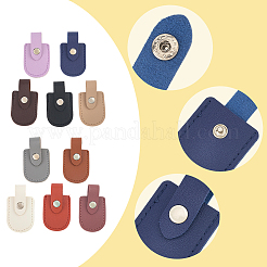 10 шт. 10-цветный чехол для кусачек из искусственной кожи в форме арки&nbsp;DIY-CL0002-28A