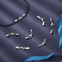 30 ensemble de 3 styles de fermoirs mousquetons en acier inoxydable 304&nbsp;STAS-UN0047-74