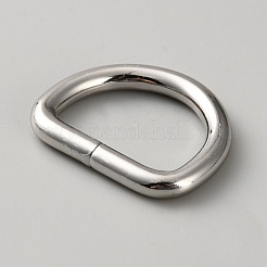 Застежки-подвески из цинкового сплава с D-образным кольцом&nbsp;FIND-WH0366-051B