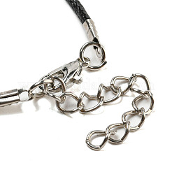 Смолы кулон ожерелья&nbsp;NJEW-L120-01