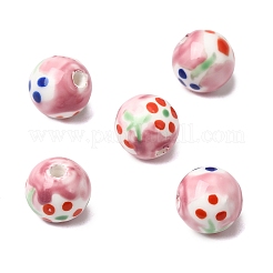 Perles en porcelaine manuelles&nbsp;PORC-A034-03