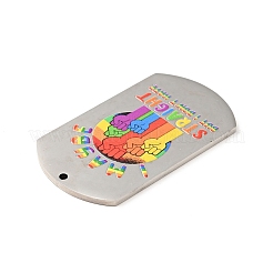 Большие подвески из нержавеющей стали Pride 201&nbsp;STAS-J041-05F