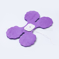 Fleurs de traction de papier de trèfle de 3m&nbsp;AJEW-WH0022-11