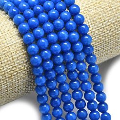 Натуральный Malaysia нефритовые бусы пряди&nbsp;G-L645-A01-6mm-13