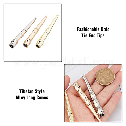 12 шт. 3-цветные литые наконечники для шнура&nbsp;FIND-FH0009-53