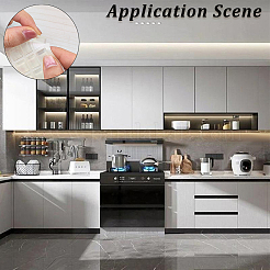 Самоклеющиеся бамперы дверных ручек&nbsp;AJEW-DJ0005-63