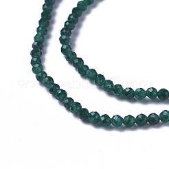 Natürliche weiße Jade perlen Stränge&nbsp;G-F596-46D-3mm