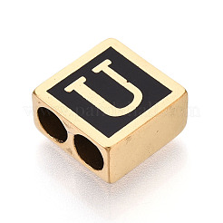 Vierkant-Abstandshalter aus schwarzem Emaille-Edelstahl 304&nbsp;STAS-T073-58U-G