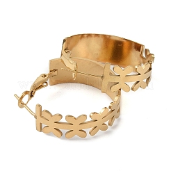 Серьги-кольца из нержавеющей стали 304&nbsp;EJEW-K278-06B-G