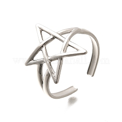 Кольца-манжеты из нержавеющей стали 304 для женщин&nbsp;LS-RJEW-R010-05S