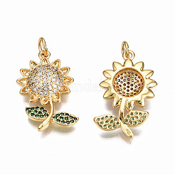 Латунные микро проложить кубического циркония подвески&nbsp;LS-ZIRC-Q200-013-NF