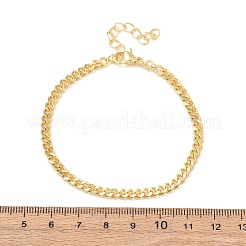 Браслеты-цепочки из латуни для женщин&nbsp;LS-BJEW-C140-15G