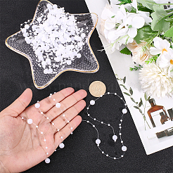 1 шт. круглые шариковые цепи из смолы&nbsp;OCOR-CY0002-77