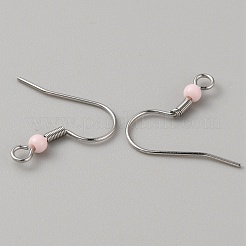 Ganci per orecchini in acciaio inossidabile 304&nbsp;STAS-WH0027-64P-01