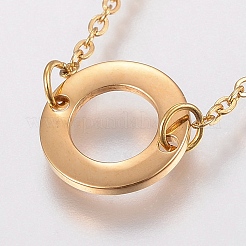 Bracciali a catena in acciaio inossidabile 304&nbsp;BJEW-I243-10G